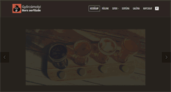 Desktop Screenshot of cervisia.hu